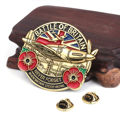Lest We Forget Battle of Britain Brooch