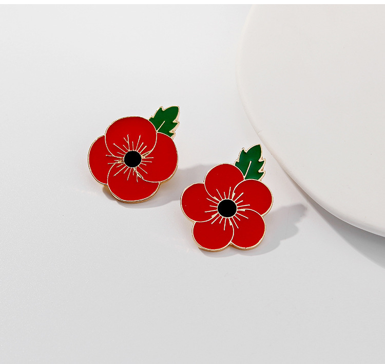 106th Anniversary 2024 Red Poppy Brooch