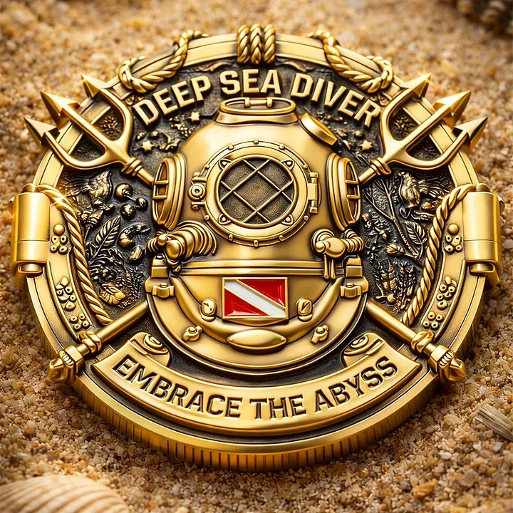 ⚡️Last Day 60% OFF - Deep Sea Diver Commemorative Coin