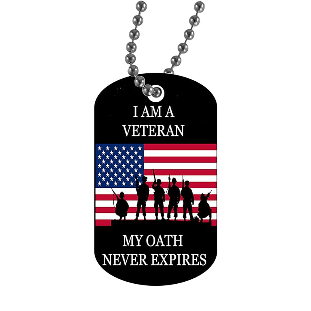 My Oath Never Expired Tag Necklace