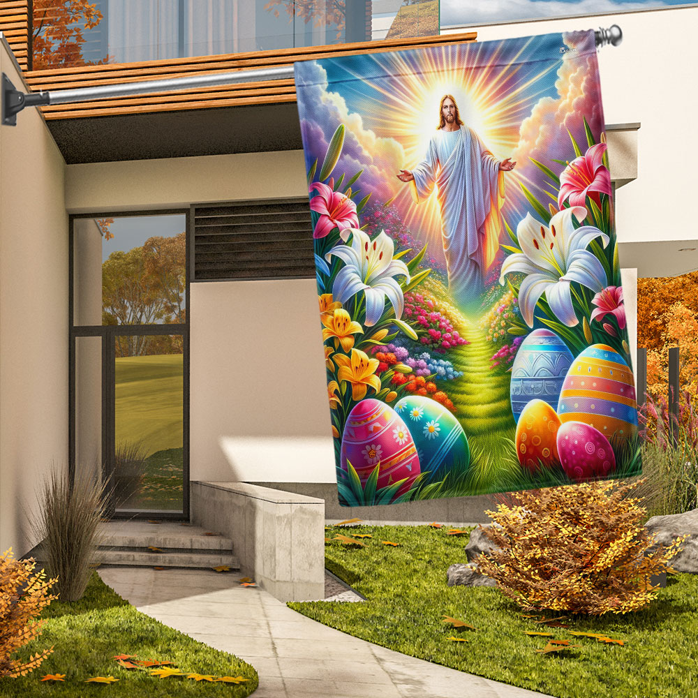 FLAGWIX  He Is Risen Easter Jesus Flag