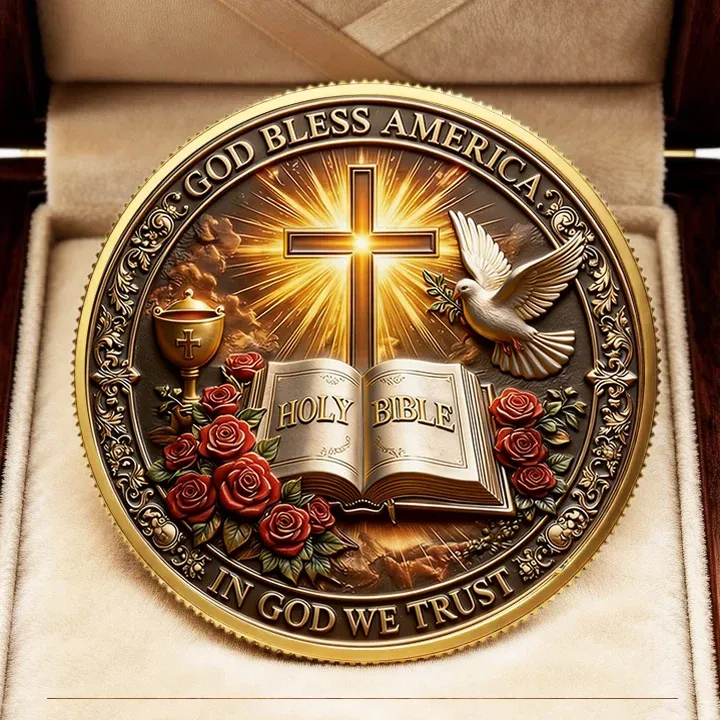 ✝️Faith and Freedom Anniversary Metal Commemorative Coin