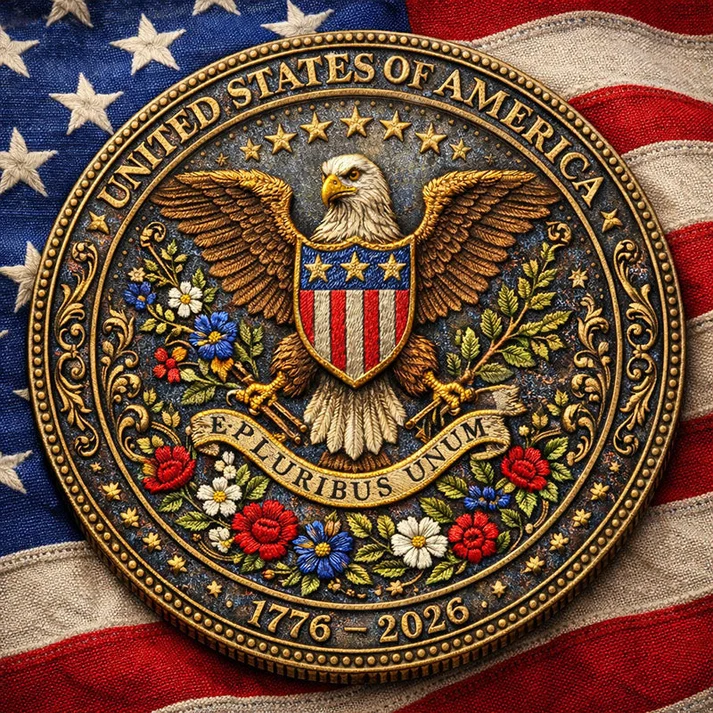 America 250th Anniversary Commemorative Coin – 250 Years of Freedom & Pride 🦅