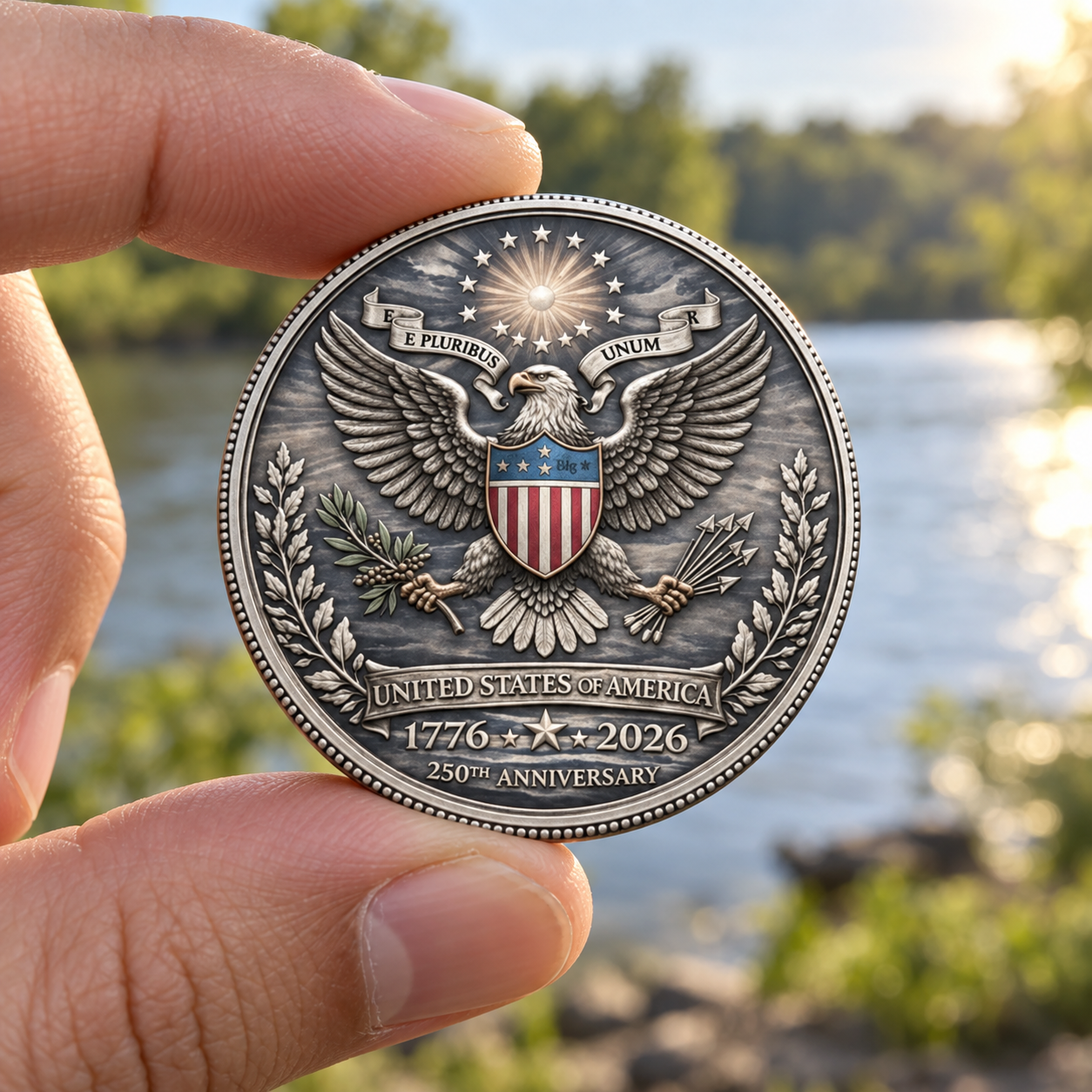 🦅Spirit of 1776 250th Anniversary Collectible Coin