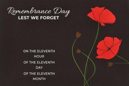 Lest We Forget Blue Poppy Brooch