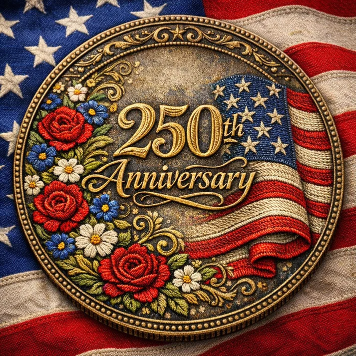 America 250th Anniversary Commemorative Coin – 250 Years of Freedom & Pride 🦅