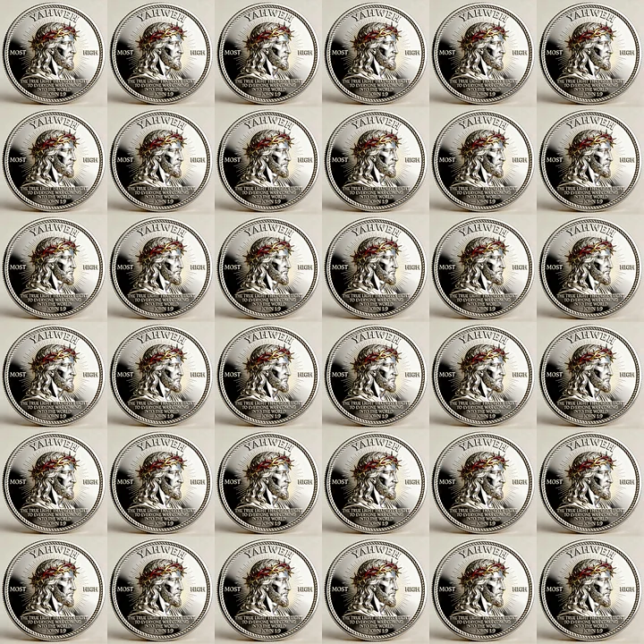 🙏“Yahweh – The Living Light” Faith Commemorative Coin