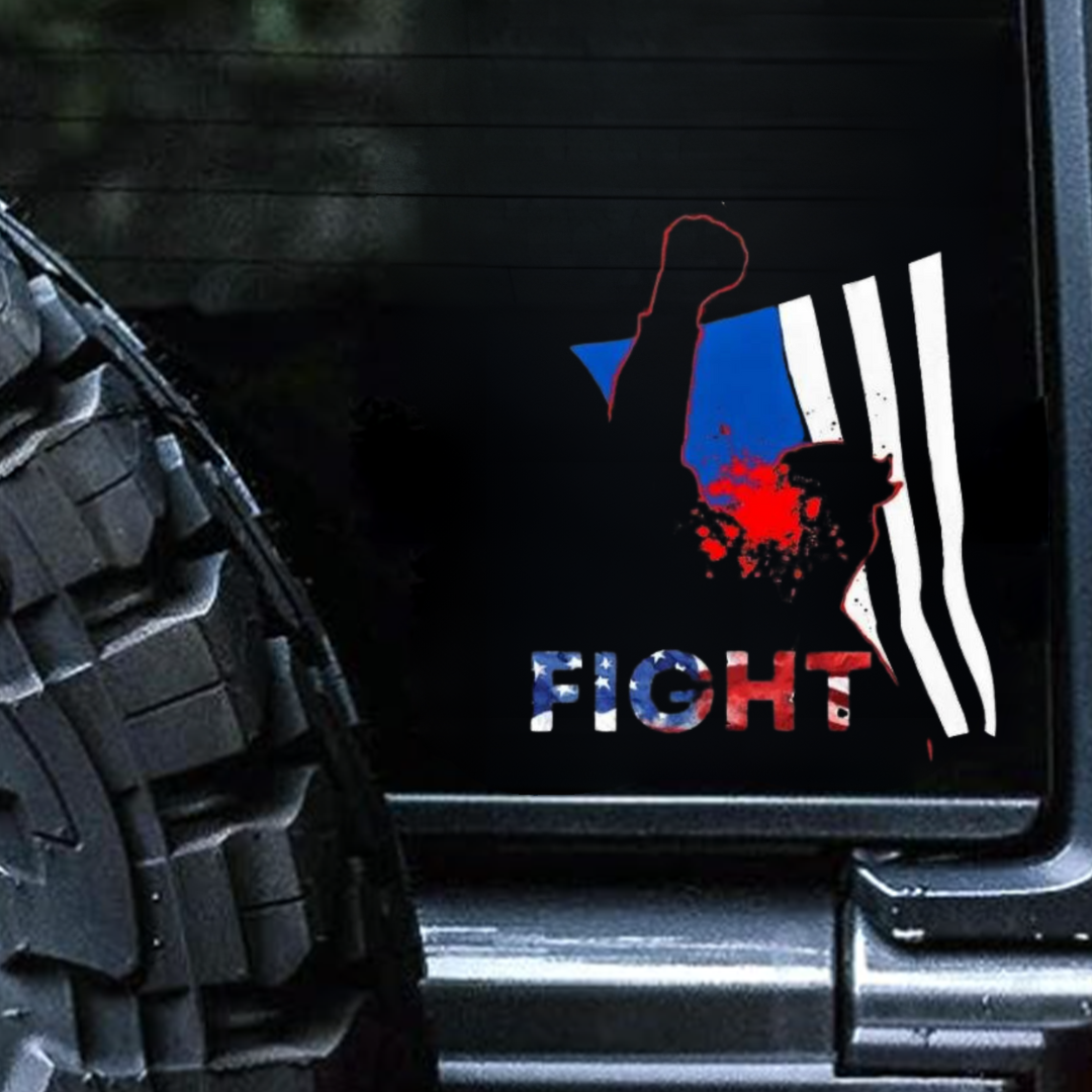Fight America Fight MAGA -2024 Sticker,Car Decal