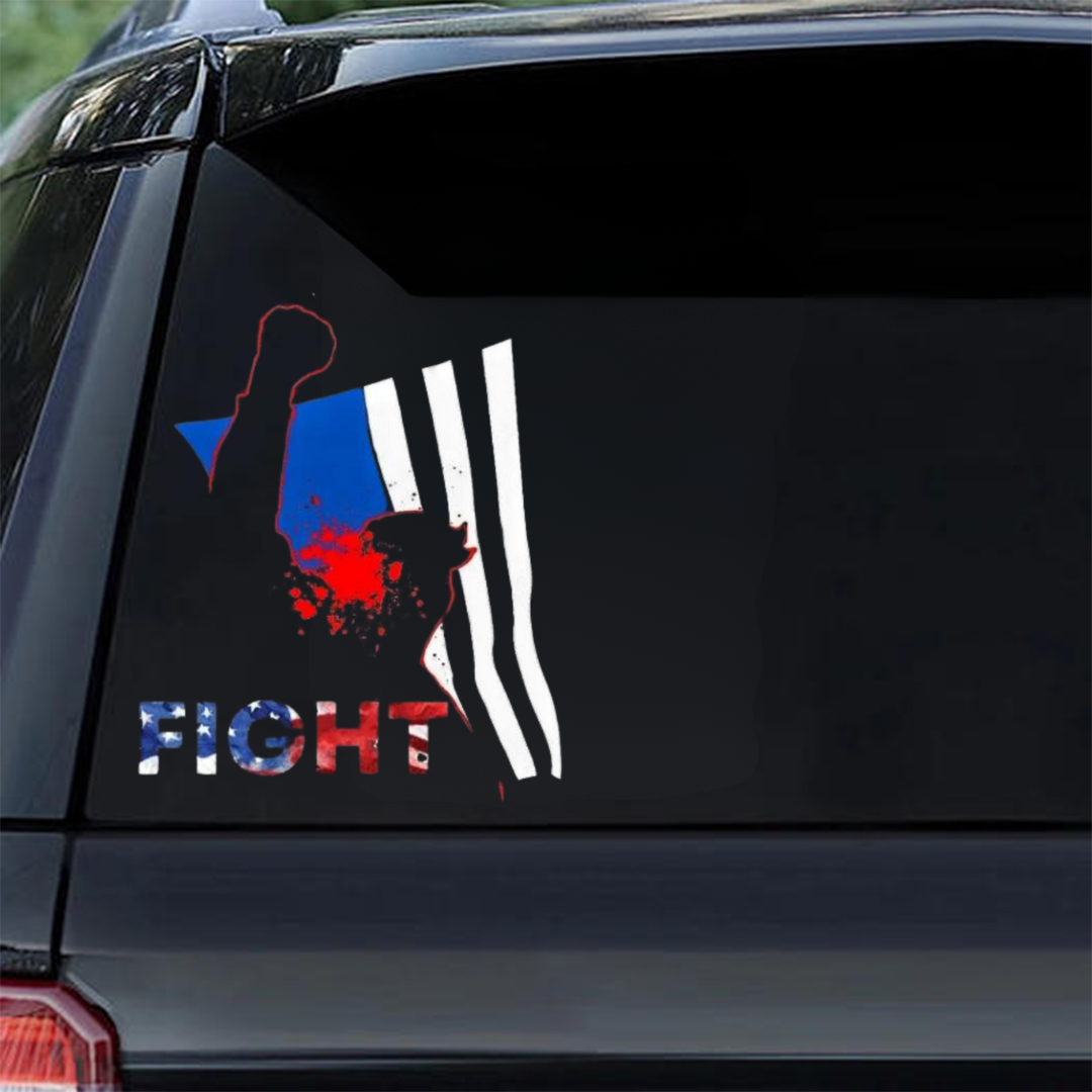 Fight America Fight MAGA -2024 Sticker,Car Decal
