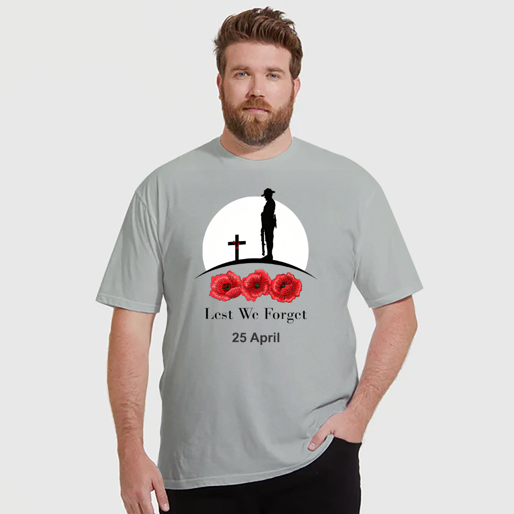 Lest We Forget April 25th T-Shirt