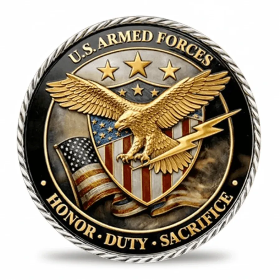 🎖️ Gulf War Desert Storm Commemorative Coin