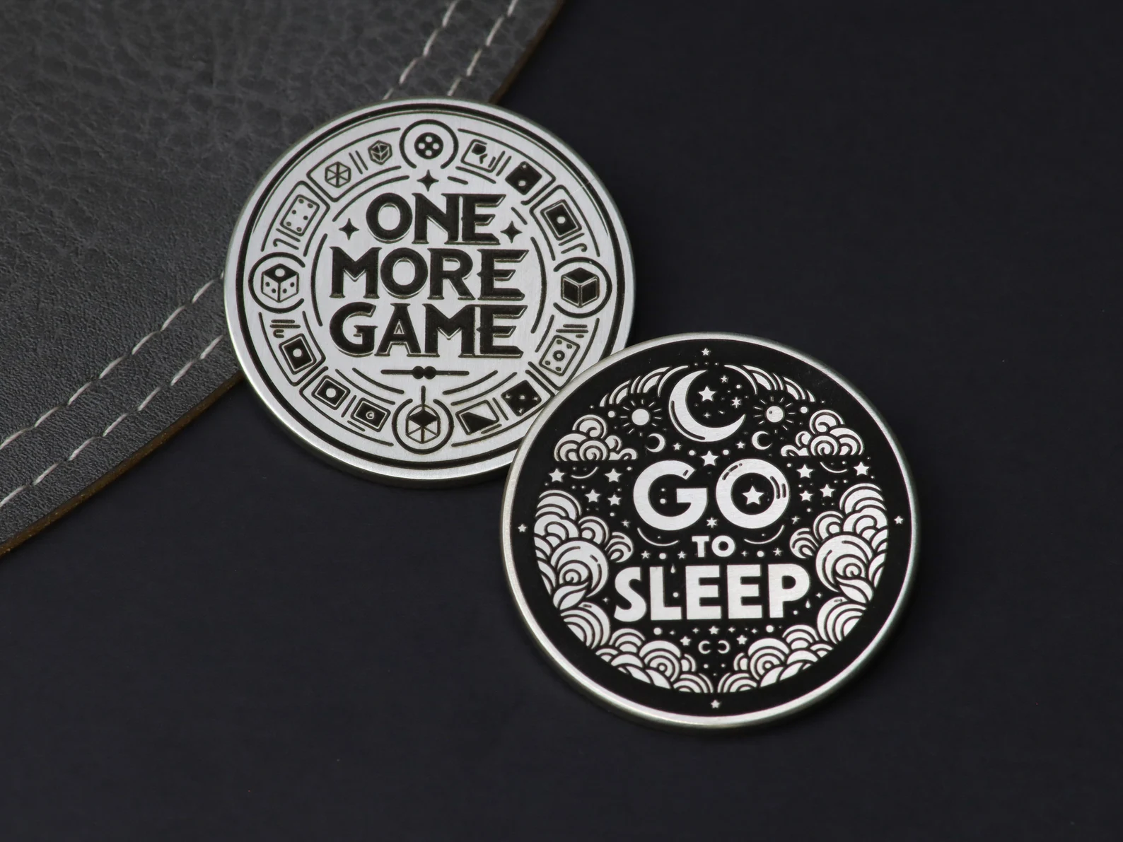 One More Game- Go To Sleep Coin