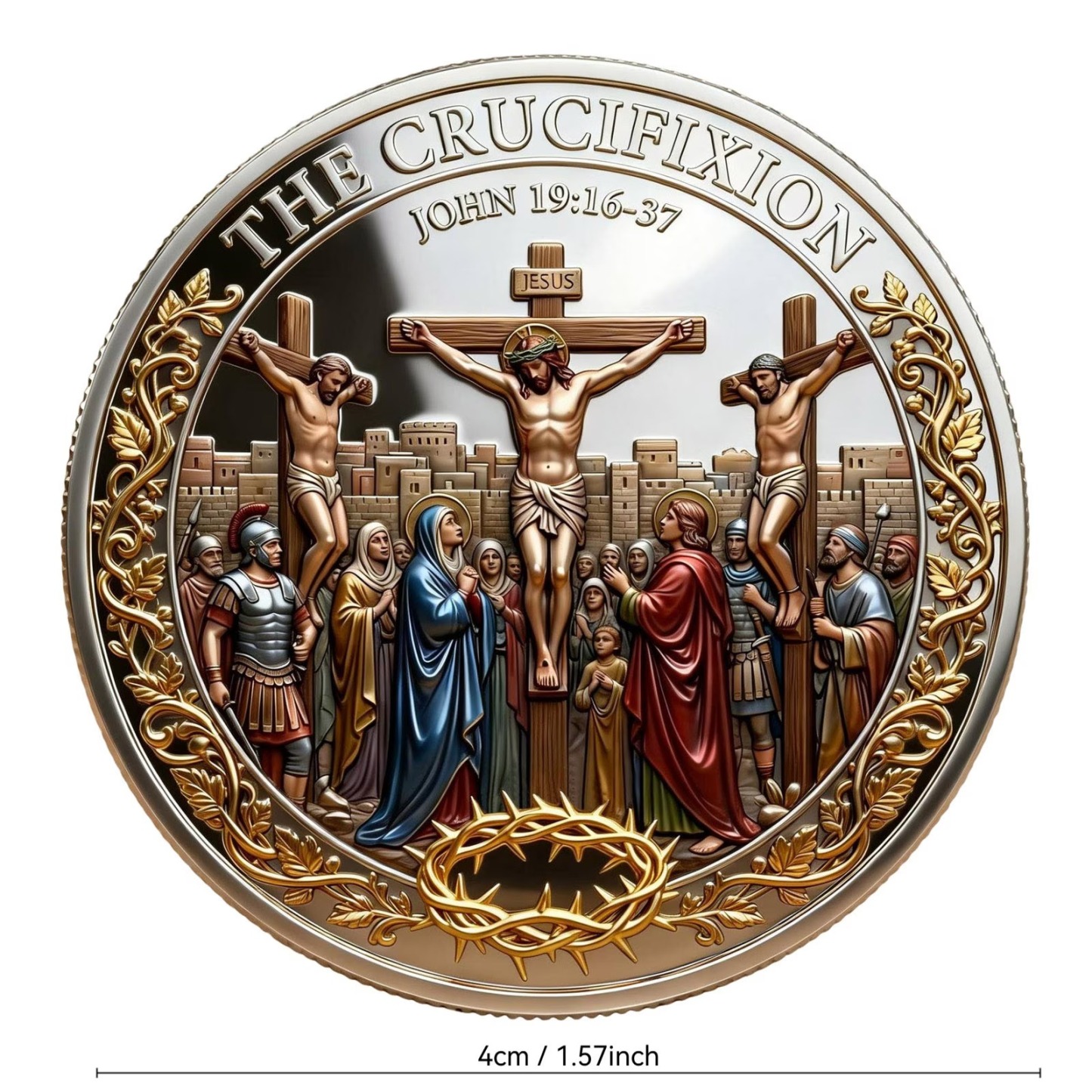 ✨ Christ Is Risen Memorial Coin — A Symbol of Faith & Hope