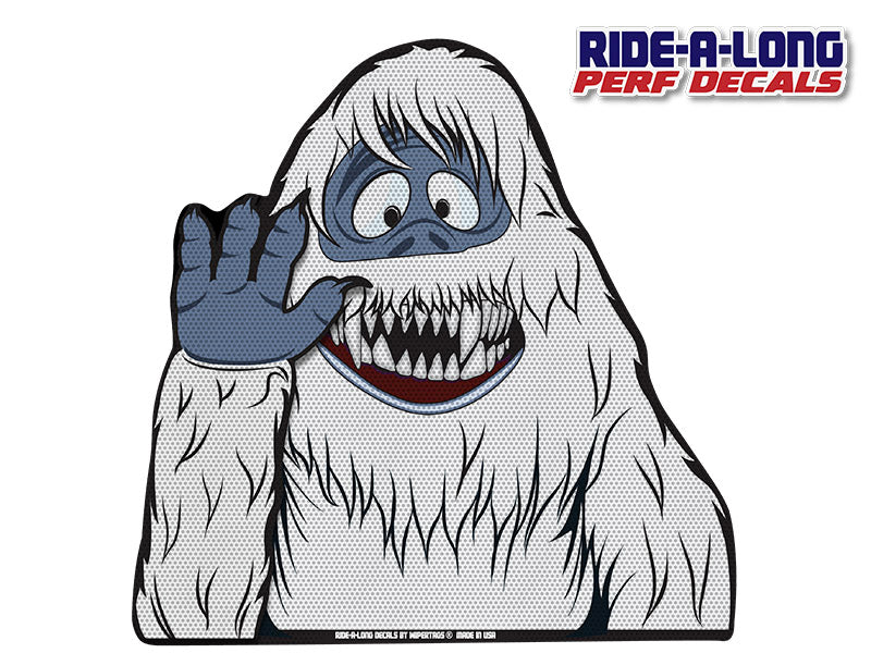 Snowbeast *RIDE A LONG* Perforated Decal