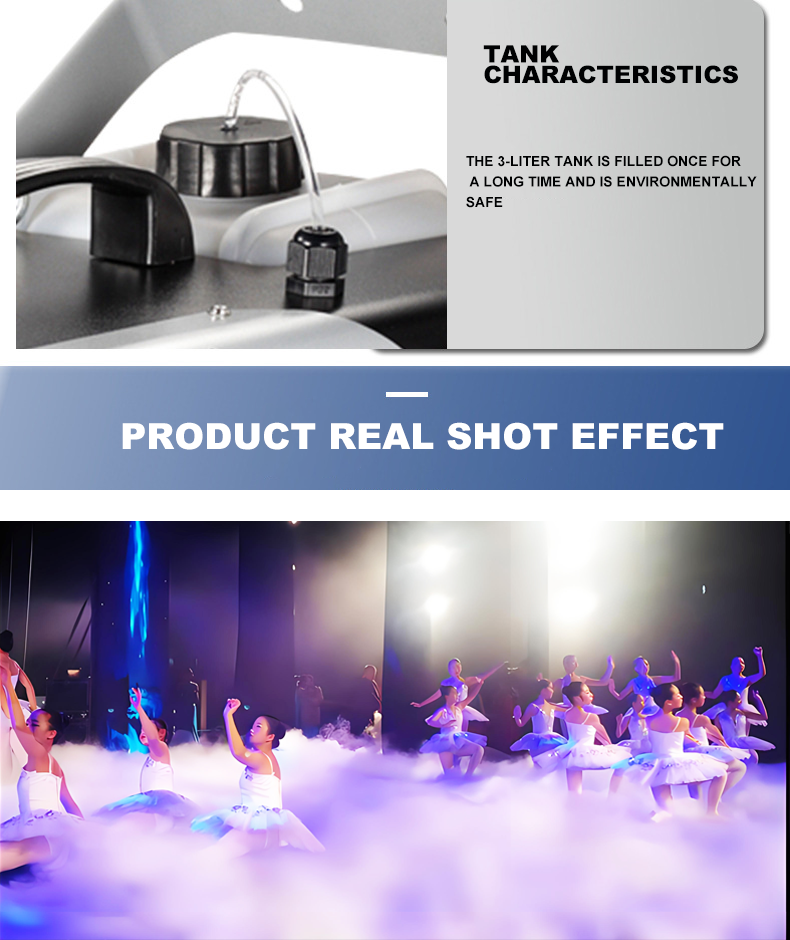 SmokeMaster - 1500W Smoke machine - Deluxe Smoke Machine JY-ZY01 - Creates Smoke Effects for Parties, Events & Winter Decorations