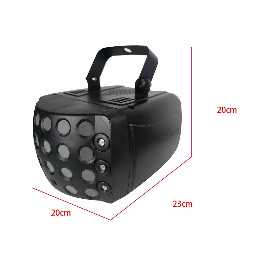 Double Rain Pattern 3-in-1 DJ Laser: Versatile, High-Power RGBW LED Stage Light