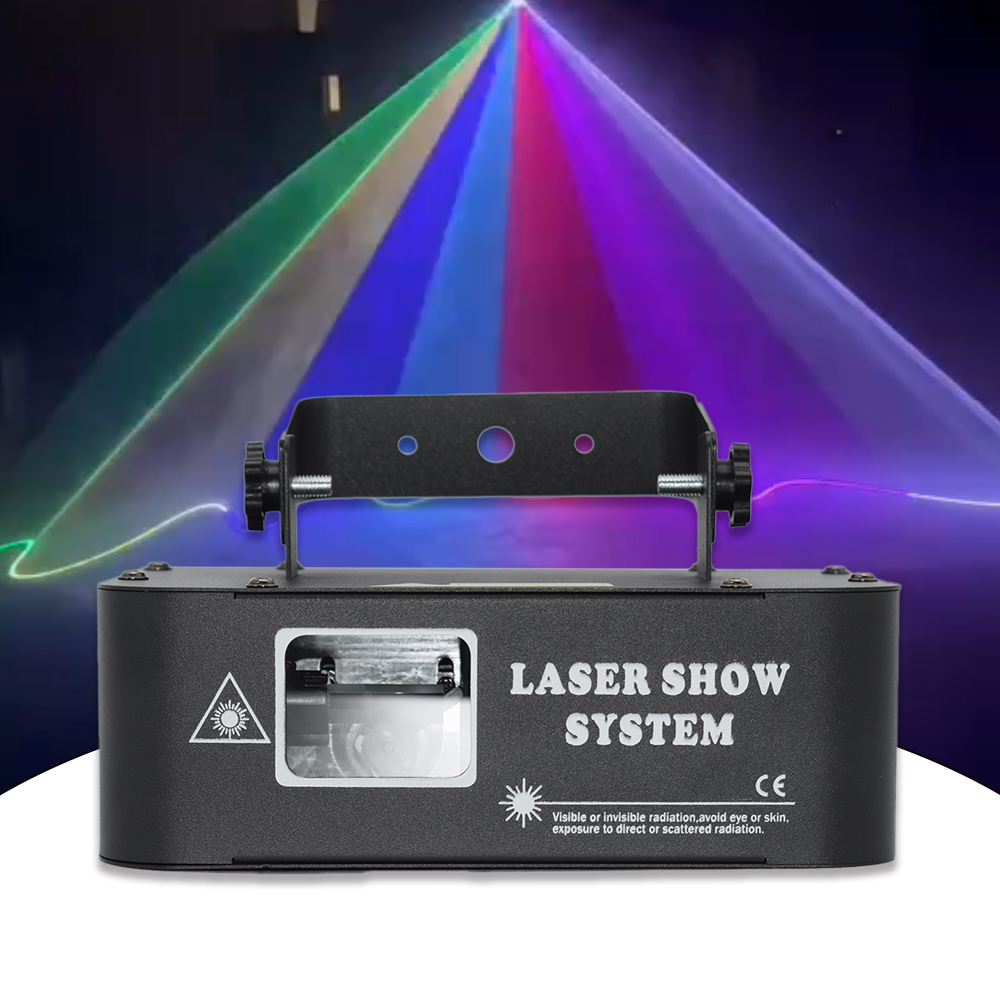 Laser Lights for Club: Mini Single Head Full Color Lines, Efficient Cooling, 15W Power, CE Certified