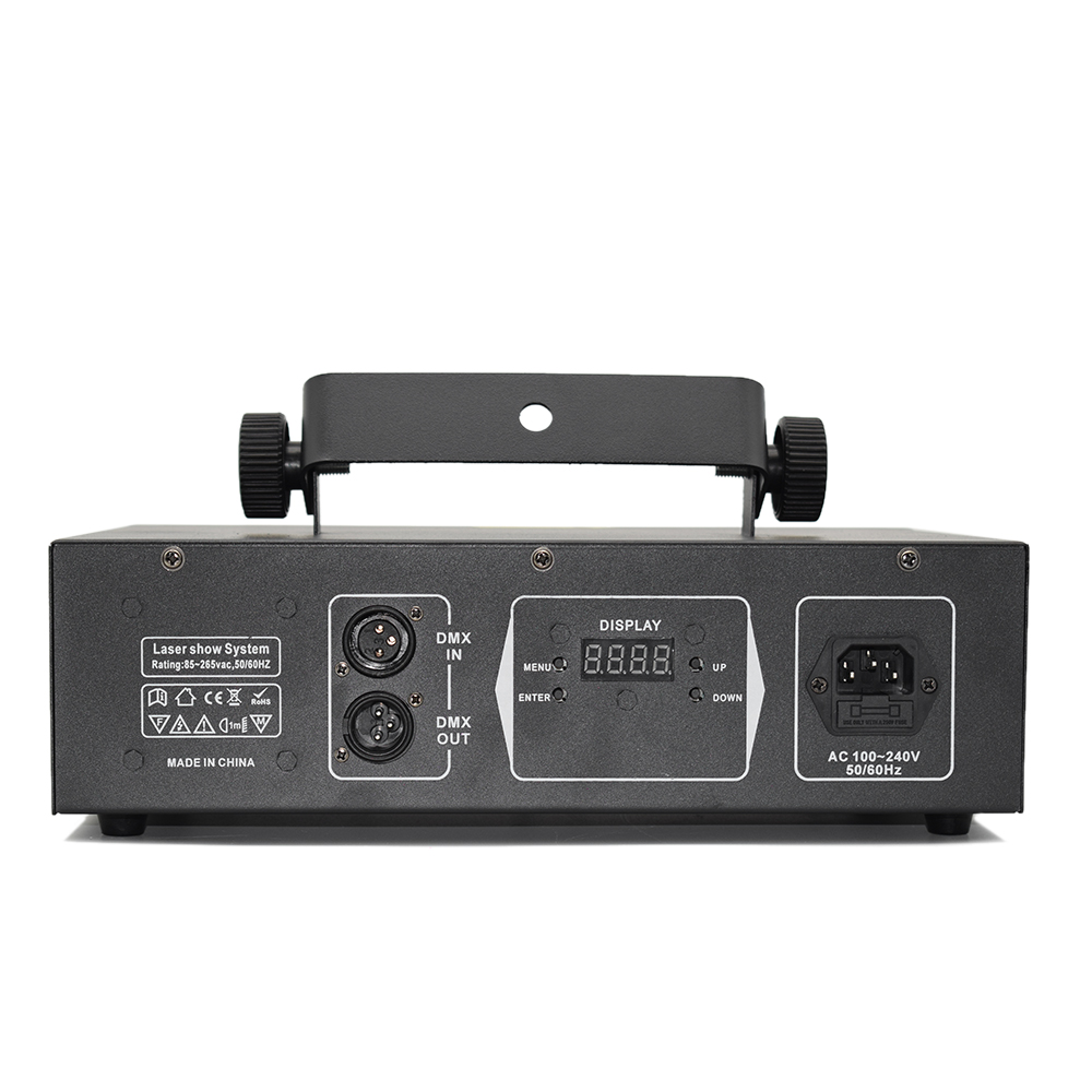 Enthralling 3W Full-Color Laser Lights - Dynamic, DIY Logo, CE Certified, Ideal for Events & Decor