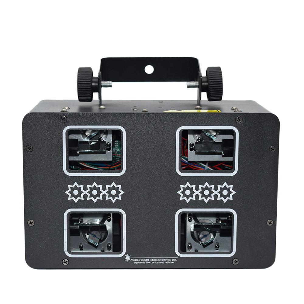 Four Head Line Scanning Laser Lamp For Household Stage Laser Effect Lighting Beam Lamp, Four Eye Lamp, Bar Ktv Private Room Lamp