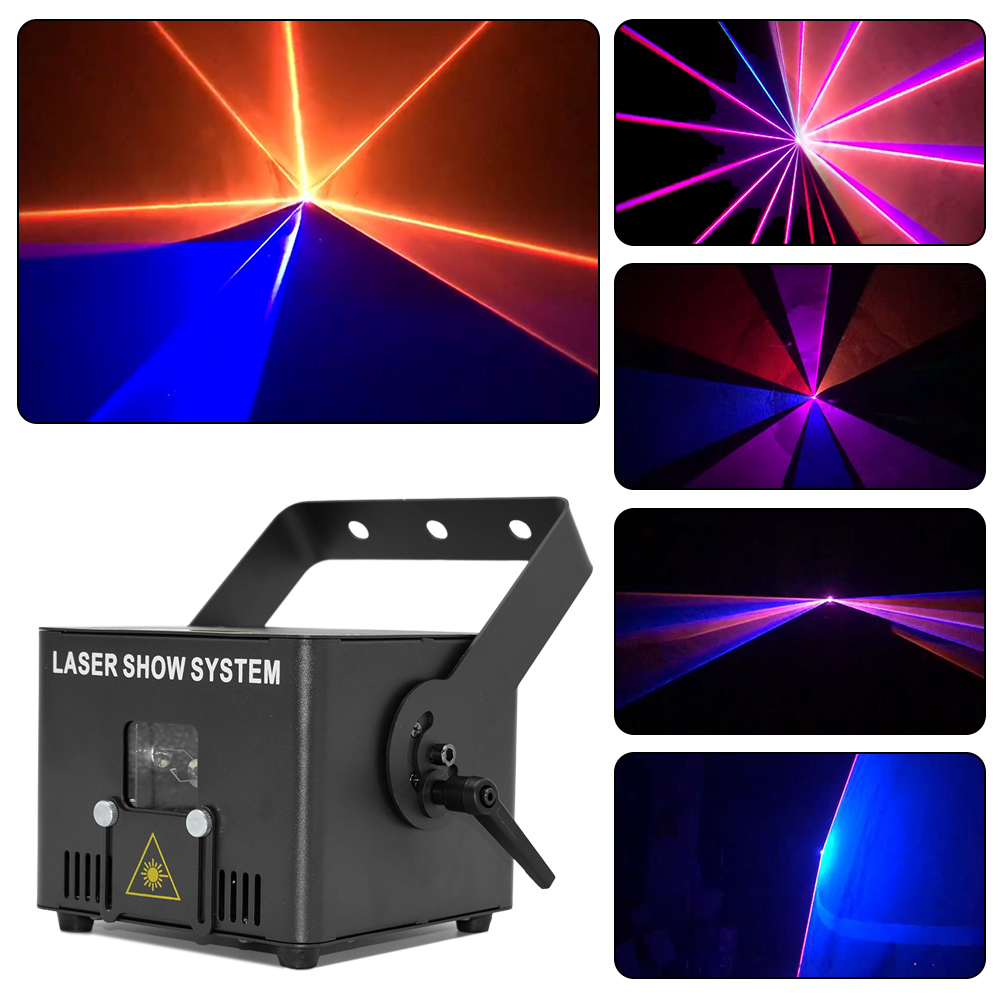 Top Laser Light Projectors - CE Certified 500mW Full-Color, Animated Laser Light, DIY Logo/Animation