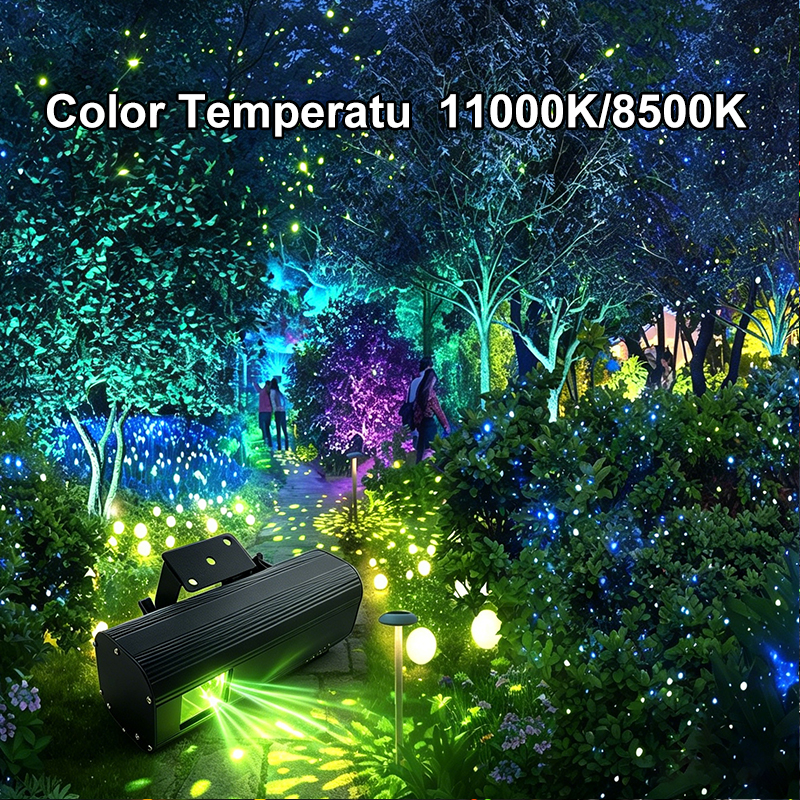 Full Color LED Firefly Dynamic Projection Light Waterproof