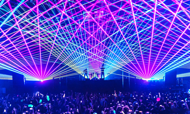 RGB Laser Light 5W for Stage DJ Disco Club Bar