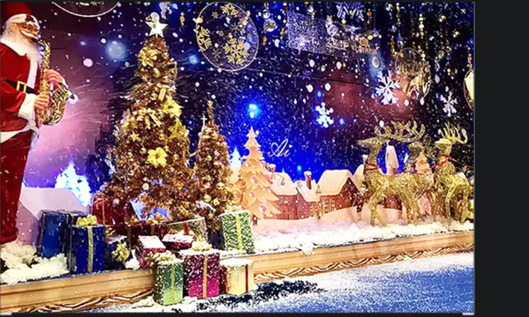 SnowMaster - 1500W Snow machine - Deluxe Snow Machine JY-ZX01 - Creates Snowfall Effects for Parties, Events & Winter Decorations