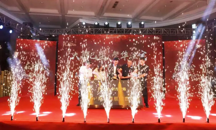 Cold Sparkler Fountain for Wedding Stage Show