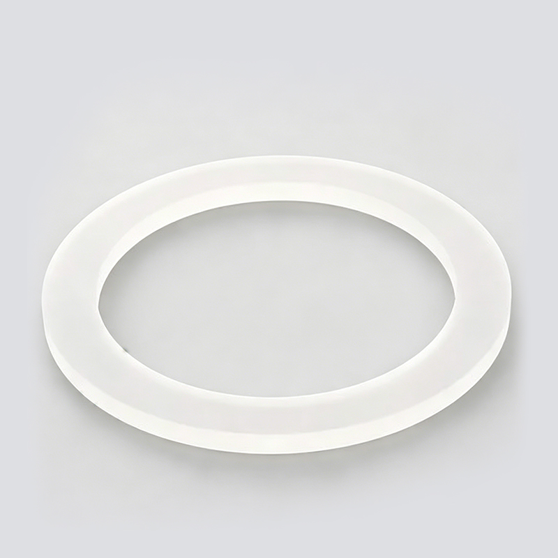 Transparent Quartz Ring, Opaque Quartz Ring, Quartz Glass Flange, High Temperature Resistant Frosted Quartz Circular Insulating Ring
