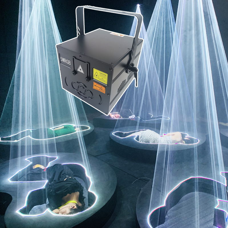 RGB Laser Light 5W for Stage DJ Disco Club Bar