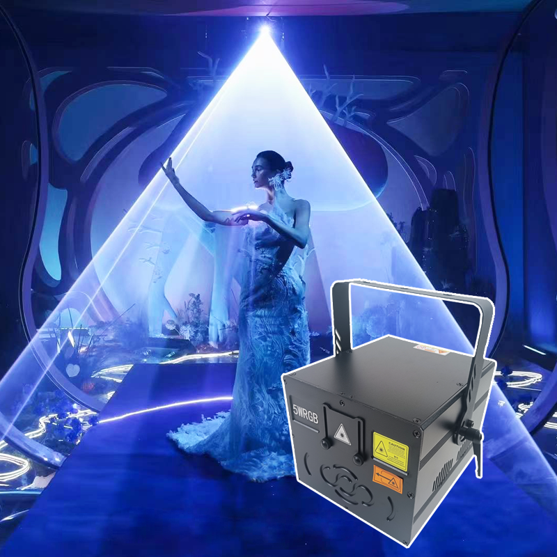 RGB Laser Light 5W for Stage DJ Disco Club Bar