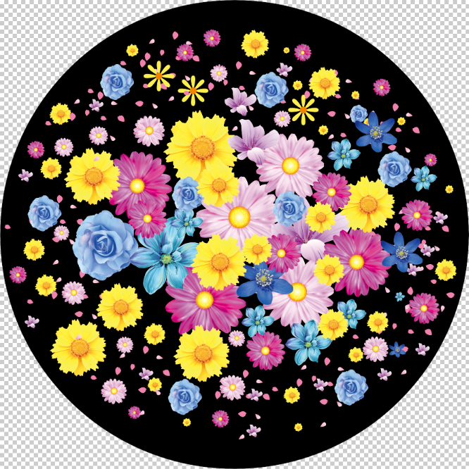 Daisy Field: Gobo Impressions of the Flower Pattern A1-0044