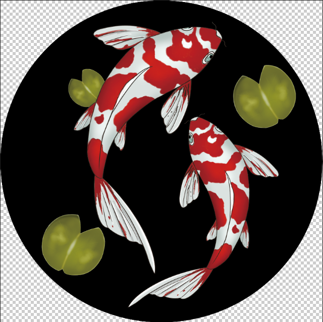 Custom Hot Sale Heat Resistant Full Color Gobo Glass For Projector - Tropical Fish C1-0105