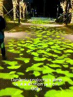 Gobo lighting: Artistic outdoor charm, unique ambiance.-JINGYU OPTOELEC