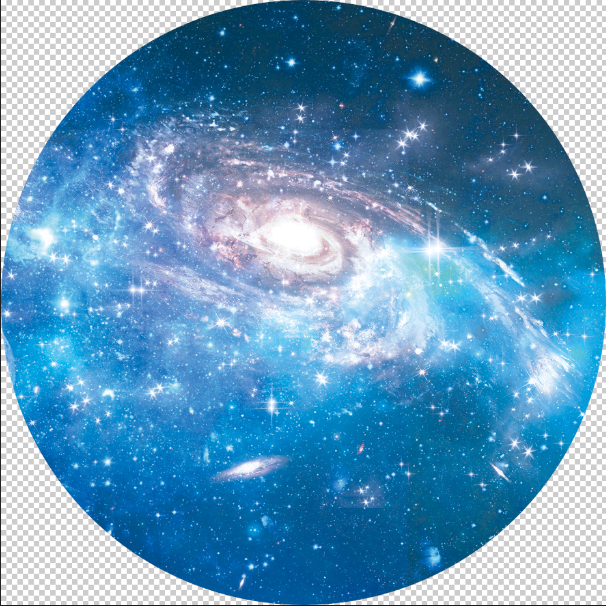 Galactic Sparkle: Eternal Dazzling Starlight Glass Gobo H1-0026