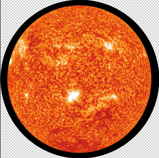 Sun Surface: Eternal Blazing Orange Flames in Glass Gobo H1-0049