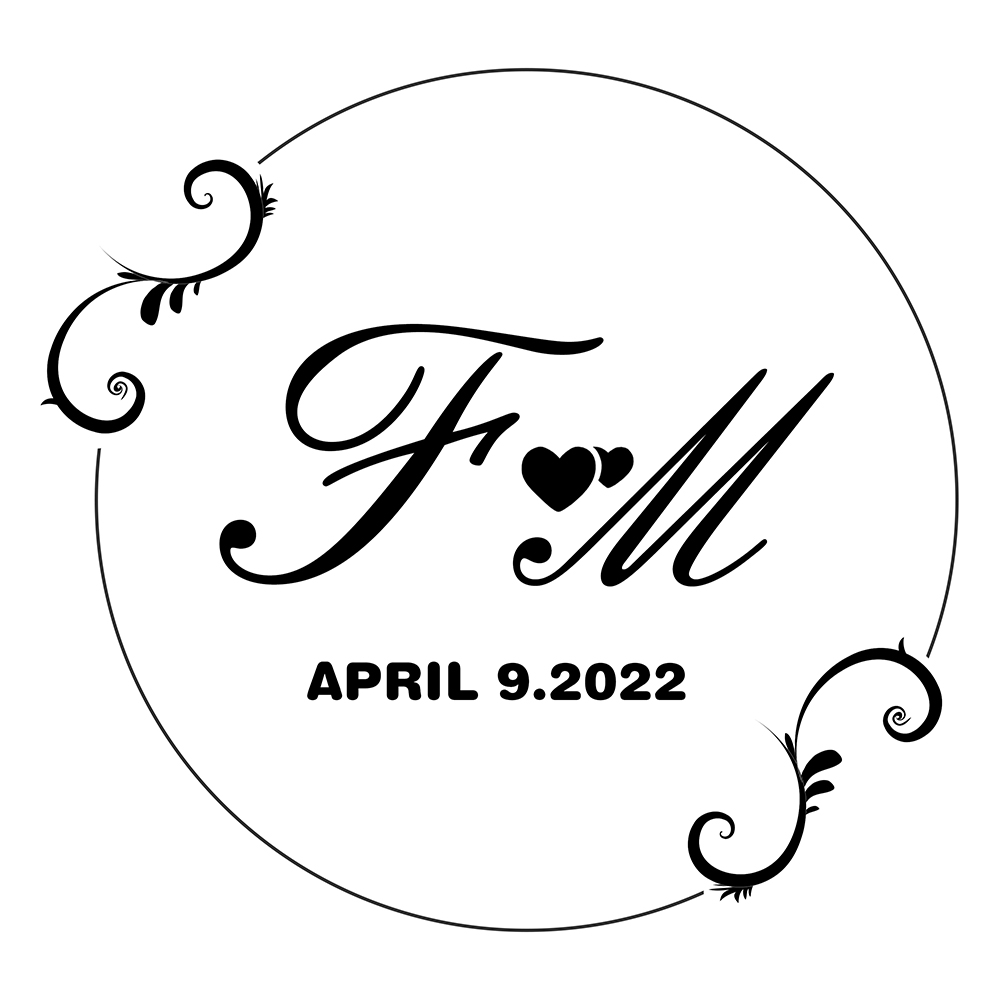 Make Your Wedding Unforgettable: Personalize Your Reception with a Custom Wedding Monogram Gobo-JINGYU OPTOELEC