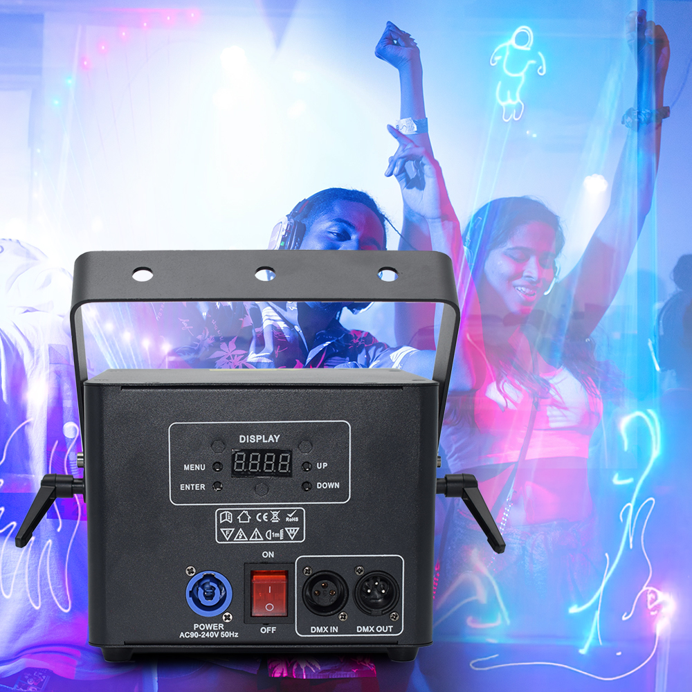 Top Laser Light Projectors - 2W Full-Color Animated Light, ideal for Events and Home Decor