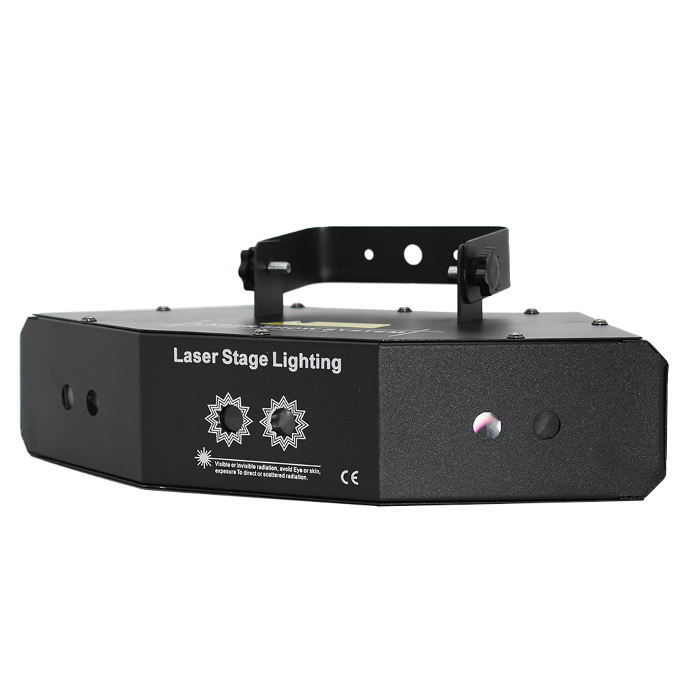 Wholesale Fan-Shaped 6-Eye Full Color RGB Pattern Laser Light DMX Stage Lighting Laser Lamp