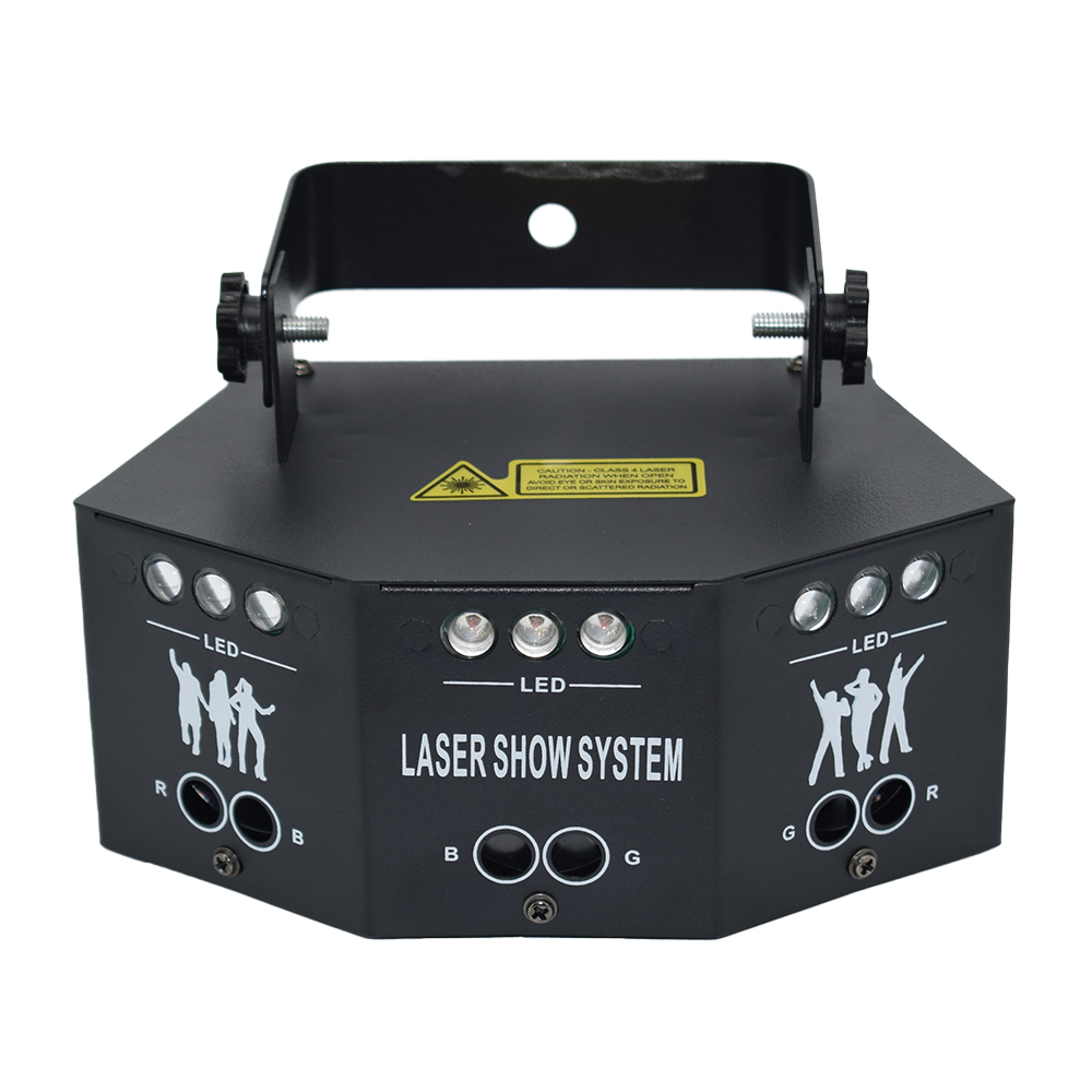 Laser Lights for Wedding: 15 Eyes, Full Color, 15W Power, Compact and CE Certified
