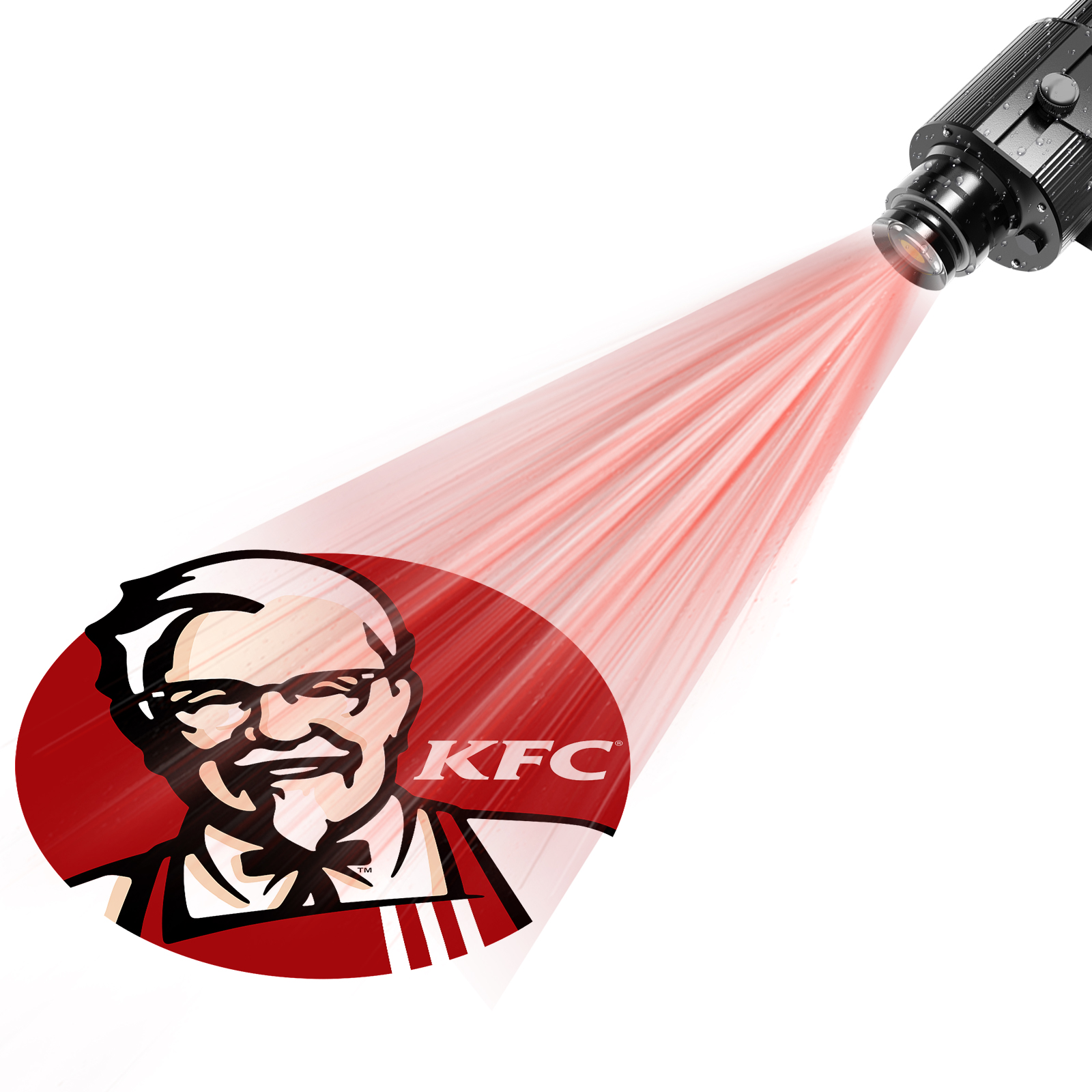 15W Rotating LED GOBO Logo Projector Light - Free Custom Gobo Images for Wedding, Company, Bar, Events, Hotel, Store Indoor Use-JINGYU OPTOELEC