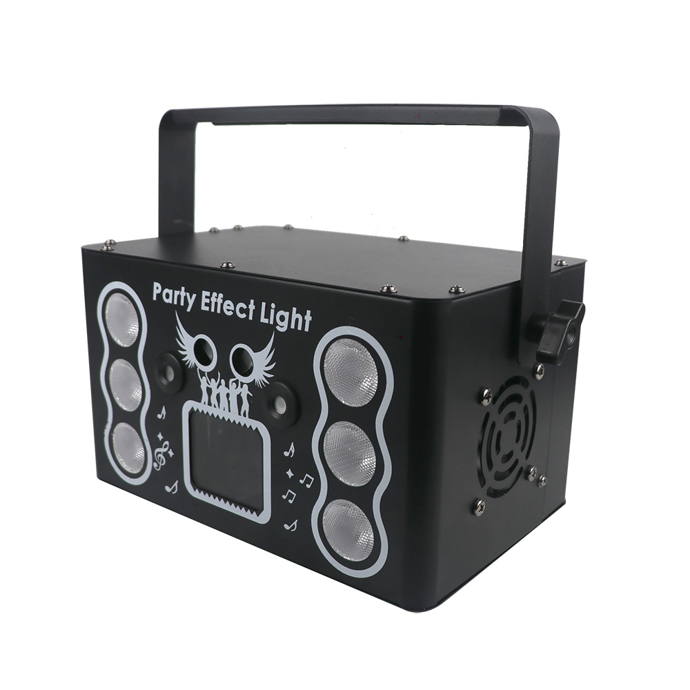 Dynamic DJ Laser: High-Power Interactive 6-in-1 Light System for Professional Effects