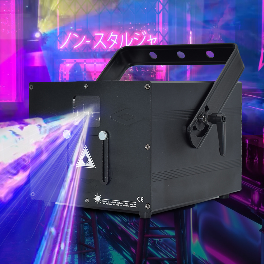 3W RGB Laser Light Full-Color, Animated Spectacle for Any Occasion