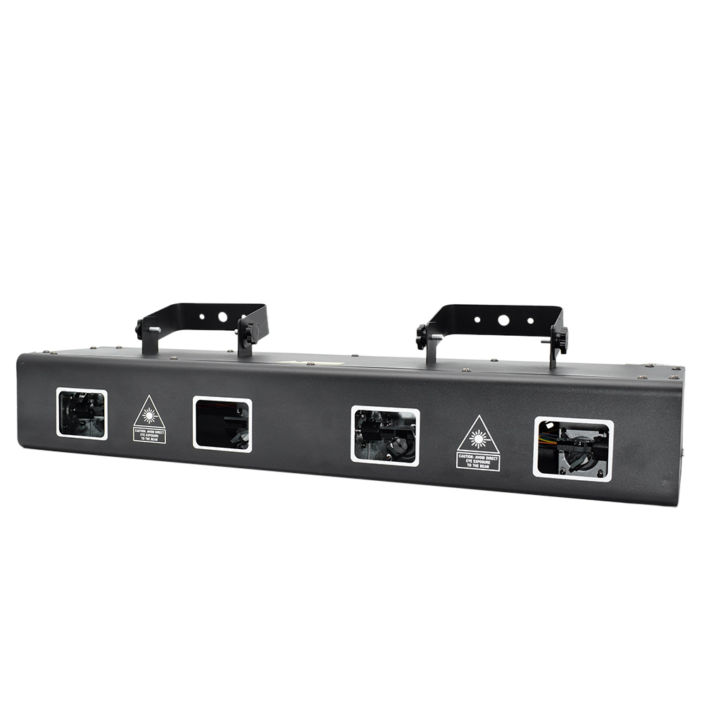 Professional 4 eyes Line Scanning Effect Laser Light Party Disco Beam Stage Lights