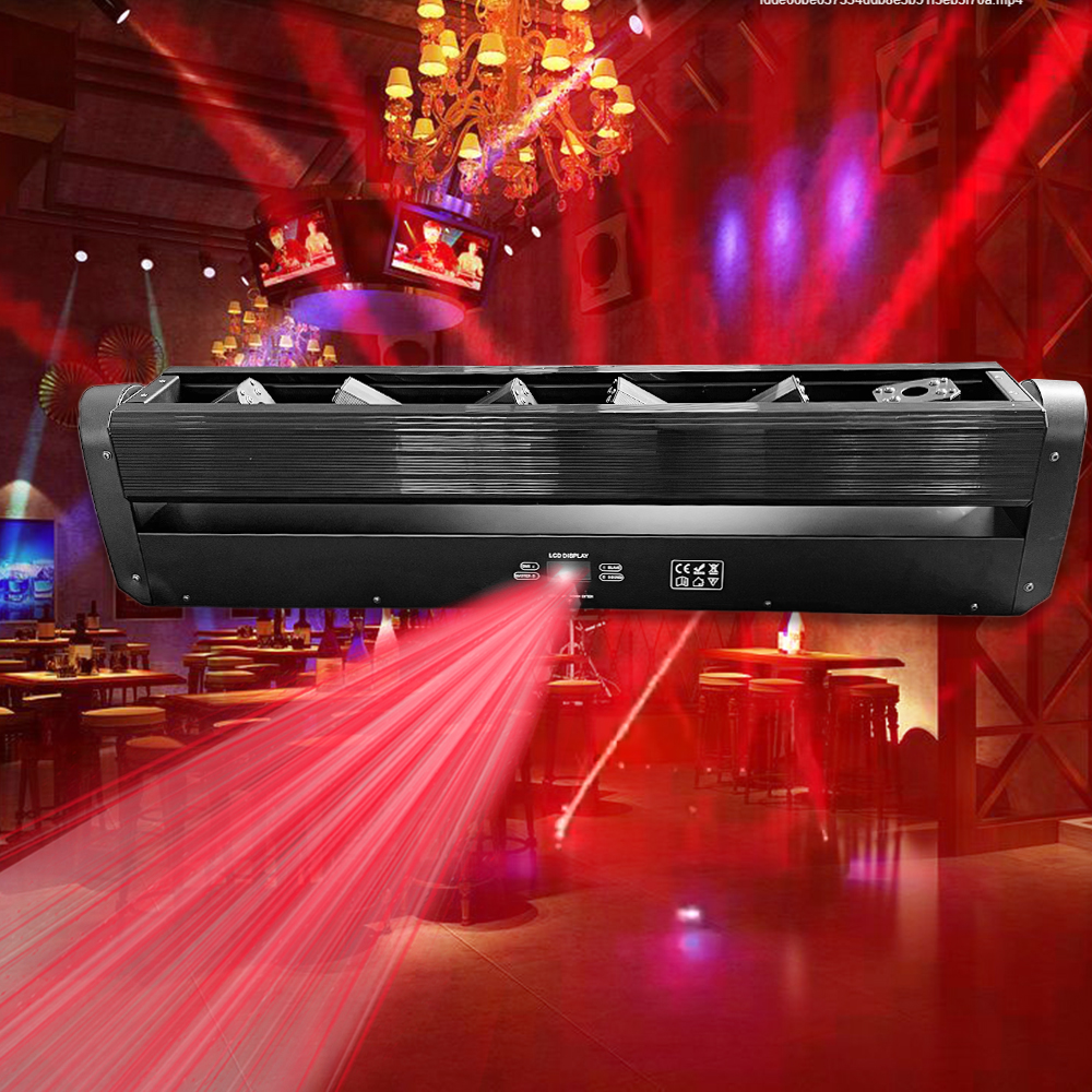 Dancing Light Laser: 6-Axis Single Red, 8000hr Life, 50W, DMX Control, CE-Certified