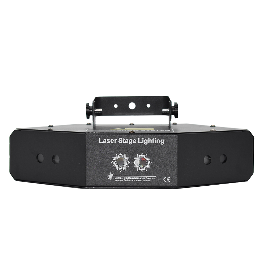 Wholesale Fan-Shaped 6-Eye Full Color RGB Pattern Laser Light DMX Stage Lighting Laser Lamp