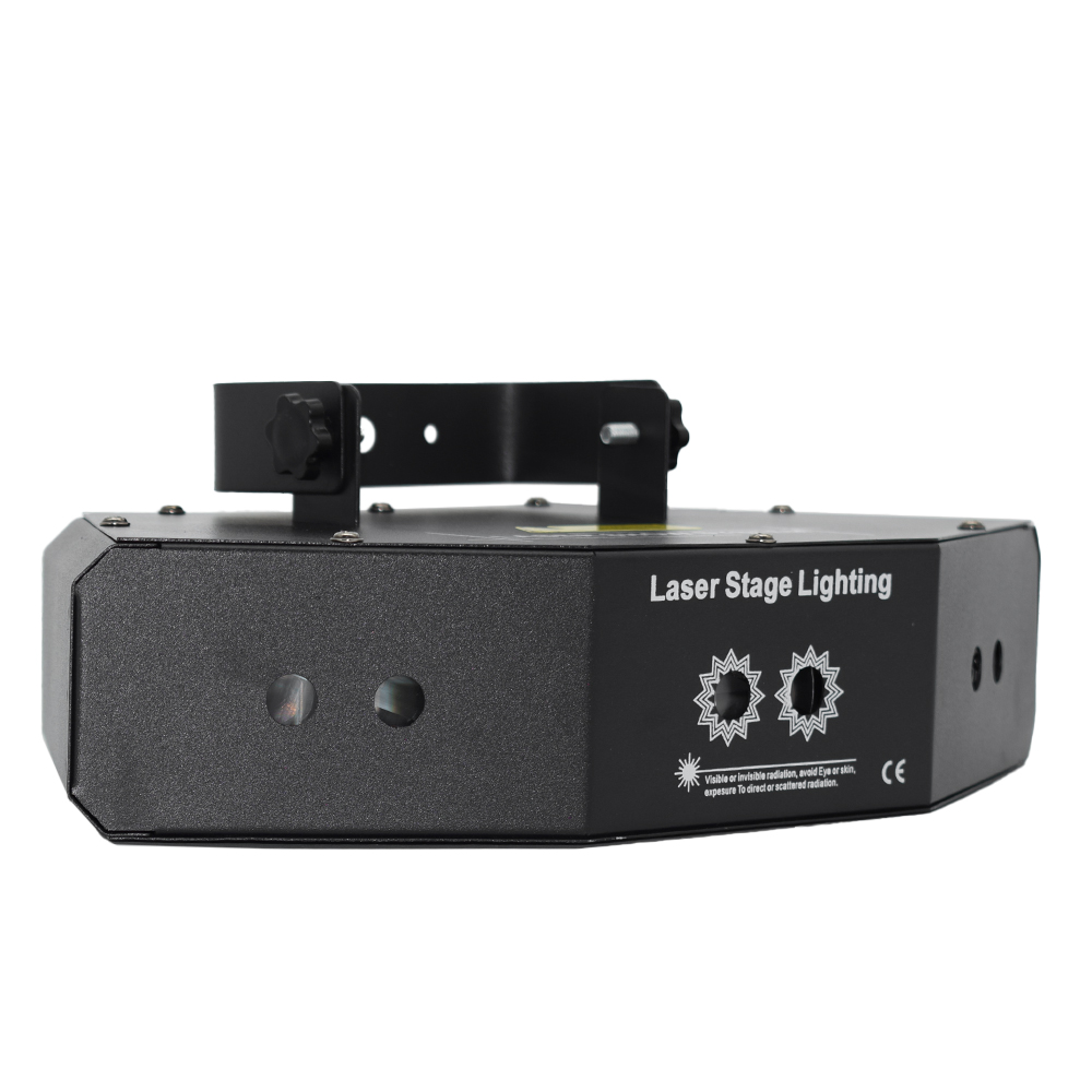 Wholesale Fan-Shaped 6-Eye Full Color RGB Pattern Laser Light DMX Stage Lighting Laser Lamp