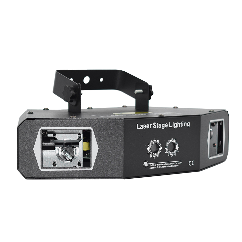 Factory Direct Sale Fan Shaped Scanning Laser Lights, Colorful Patterns for KTV Private Rooms, Bars