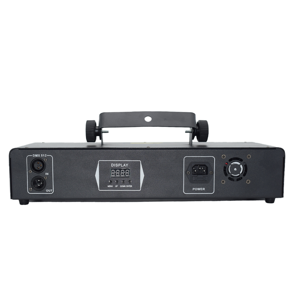 Professional LED Three-eye Rectangular Red Green Blue Laser Beam Lights DJ Bar Spotlights Flashing Laser Effect Stage Lights