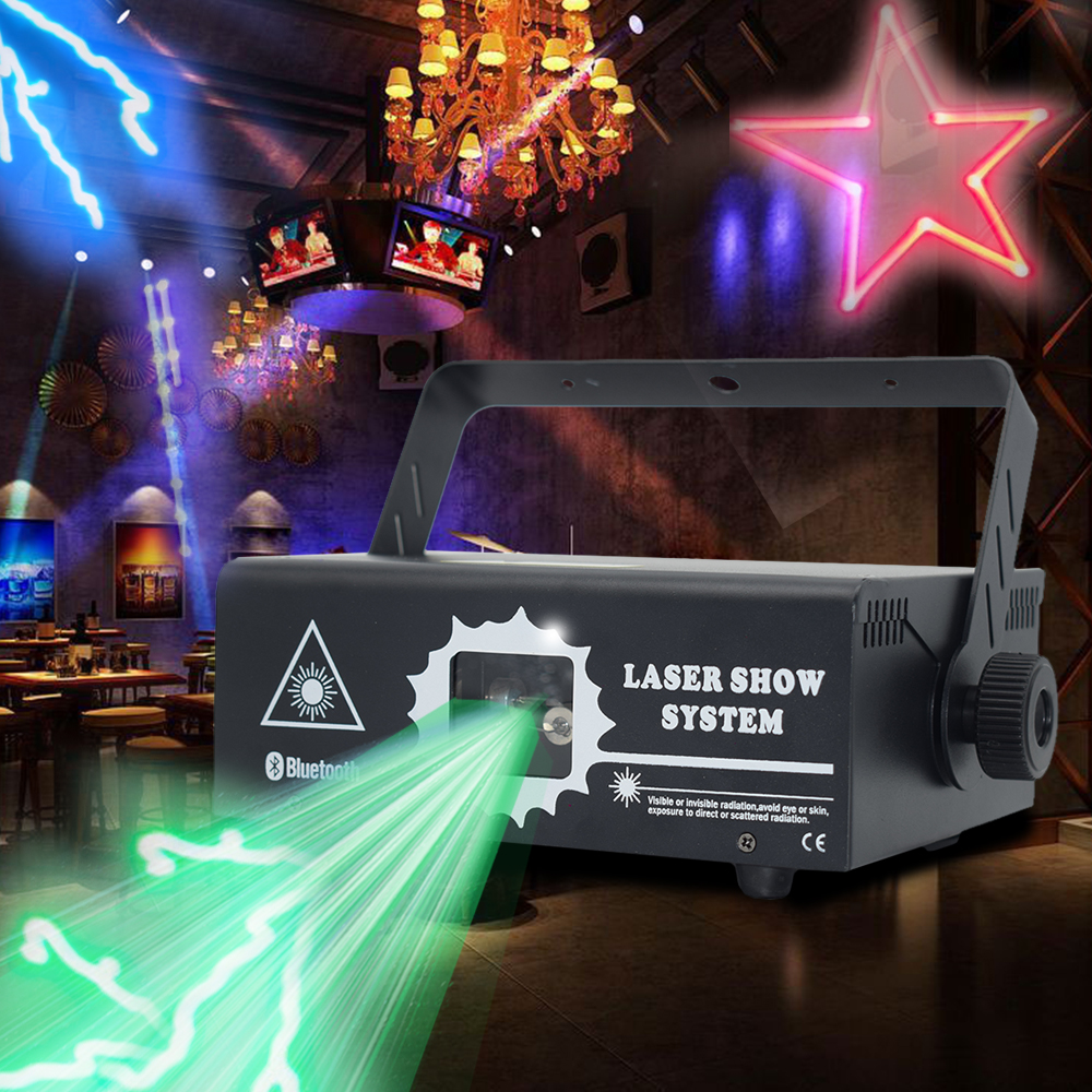 CE Certification 500mw/2W Full Color Bluetooth APP Animated Laser Light-DIY Logo/Animation